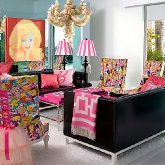 🎉HP! | Jonathon Adler x Barbie 🩷 Nixon Geo Print Baby Alpaca Throw Blanket - Picture 4 of 15